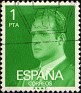 Spain 1977 Don Juan Carlos I 1 PTA Yellow Green Edifil 2390. Uploaded by Mike-Bell